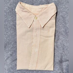Polo Ralph Lauren Big & Tall Men’s 18" Oxford Light Red & White Striped Shirt
